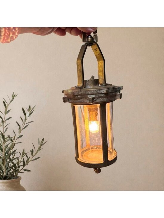 England Other - WWII Royal Navy Convoy Lantern Best & Lloyd 1941 PATT 16042 Brass Ship Light